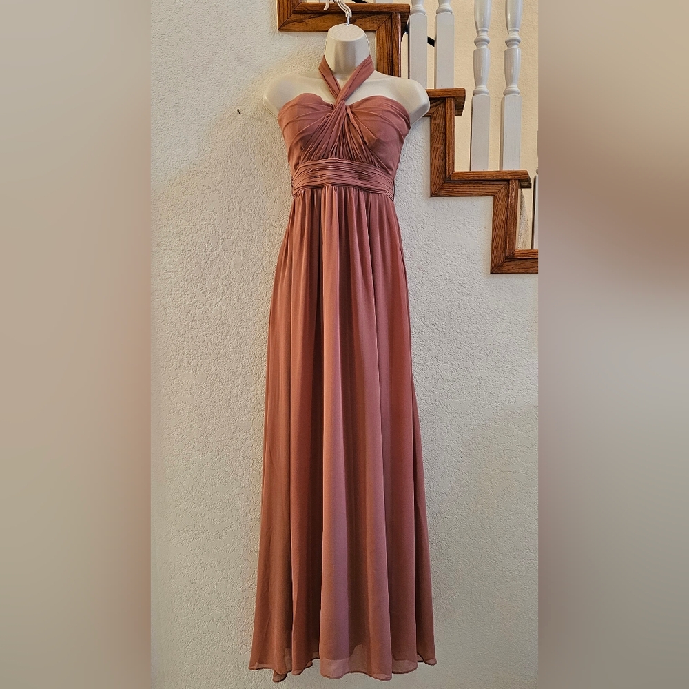 Birdy Grey Chickie Convertible Dress Size S Terracotta